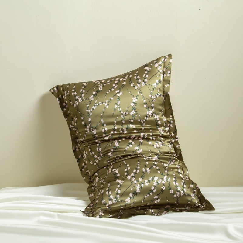 40 m米重ポンドシルクプリント枕カバー100% 绢糸枕カバーシルク美容枕カバーアイス枕カバー