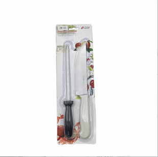 Stainless Steel in stock Two-Piece Chef Knife Grinding Stick Household Tool Set Knife Gift Set Knife Set