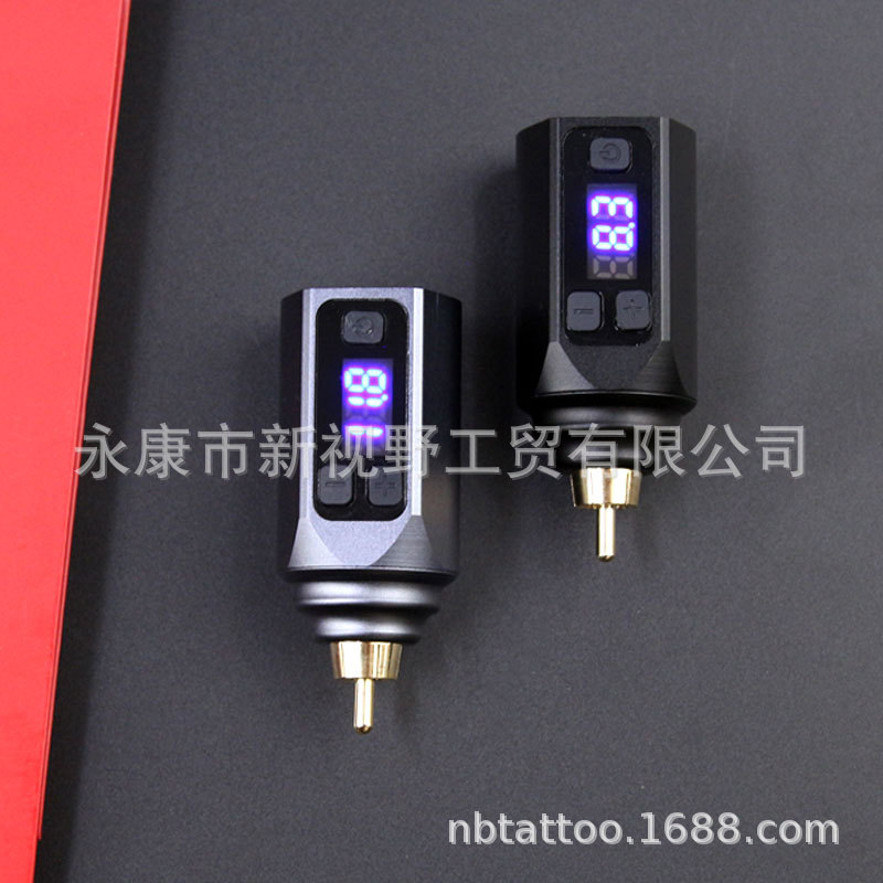 2023 nueva potencia del tatuaje RCA DC tatuaje suministros auxiliares equipo de tatuaje fuente de alimentación inalámbrica