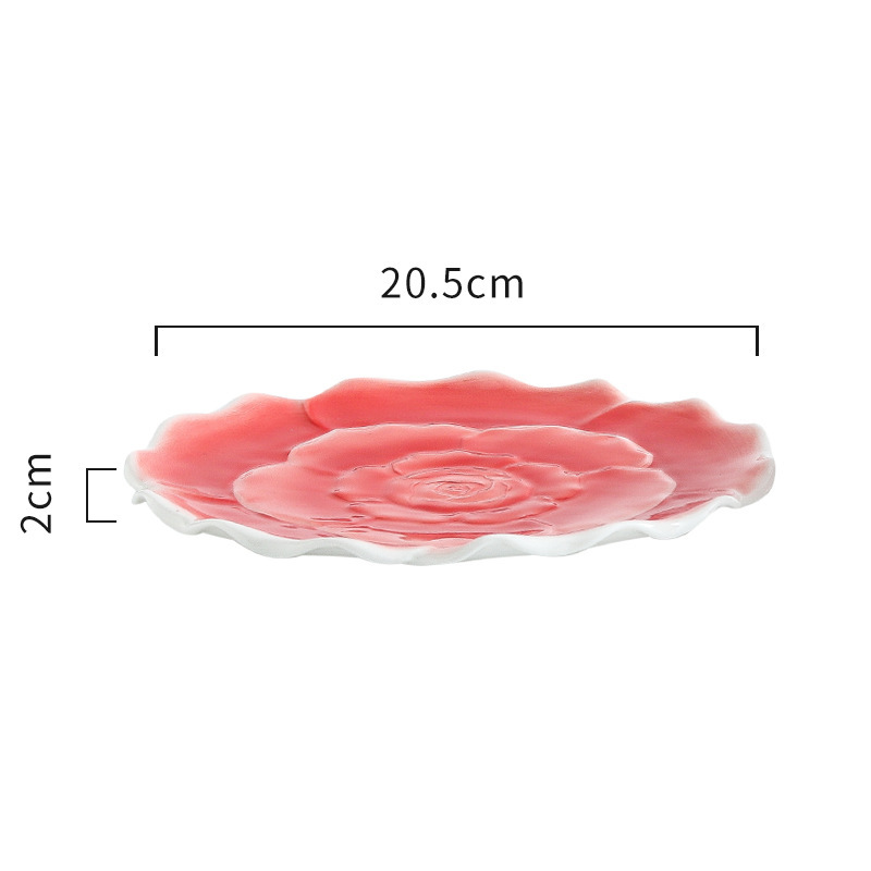 Red rose plate⚑