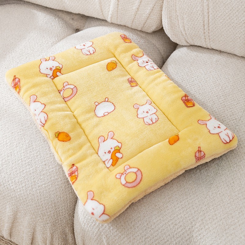 かわいいクマのソファの巣、オールシーズン対応のユニバーサル猫ベッド、秋と冬の暖かいペット猫睡眠マット、猫の巣、ペットの犬小屋卸売|undefined