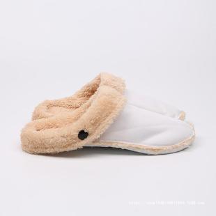 Cave shoes liner cotton cover winter detachable replacement cleaning cotton plush men's and women's lovers shoes cover thermal bag