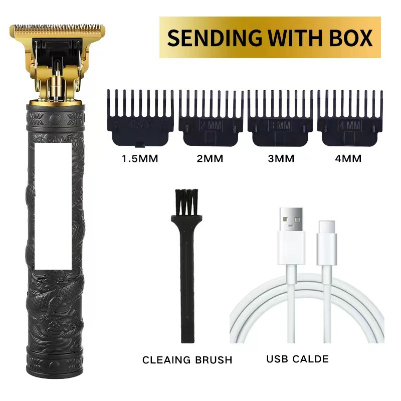 Negro Panlong plástico ABS (cabeza de corte grande)