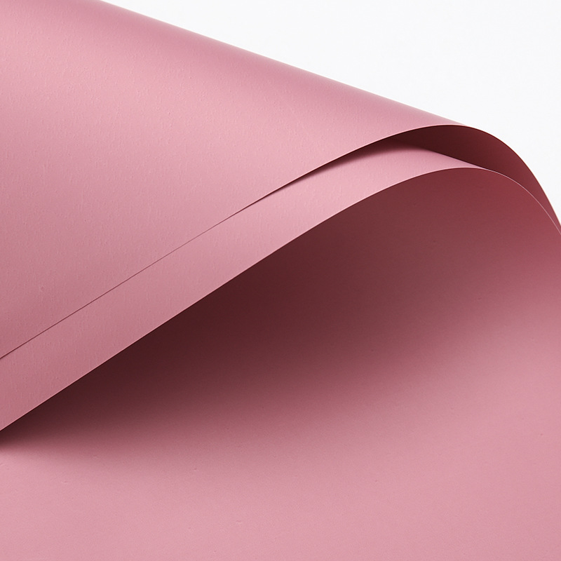 Papel de embalaje de flores al por mayor material de floristería ramo material de papel de embalaje material de embalaje papel de embalaje impermeable papel de doble cara bicolor Ouya