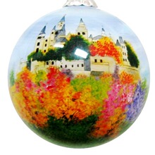 ���Sֱ�N�Ȯ������}�Q�����L�}�Q��hand Painted Glass christmas