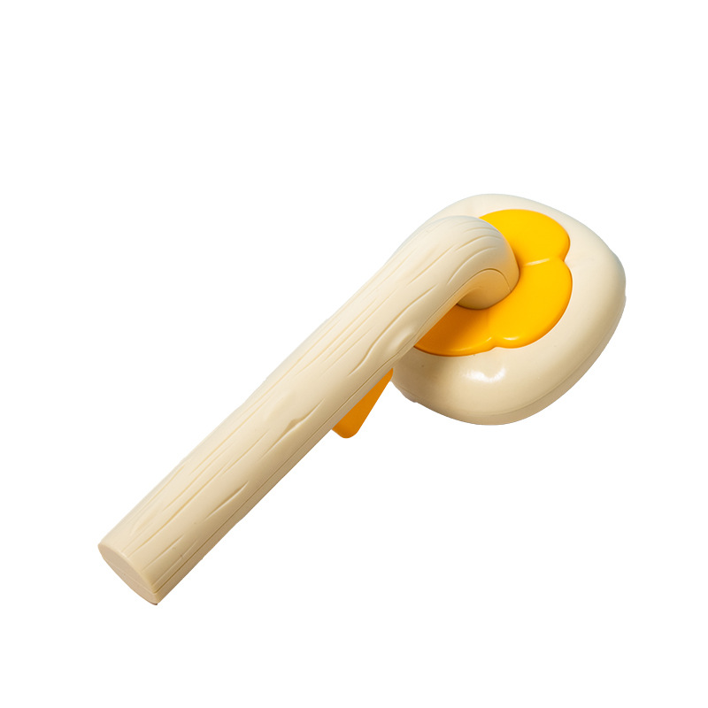 Peine de aguja autolimpiante universal para gatos y perros, depilación con un botón y vello flotante, peine de nudo abierto de acero inoxidable, suministros para mascotas