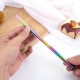 Leak-proof 304 Stainless Steel Telescopic Straws, Metal Portable Milk Tea Straws, Outdoor Colorfulful Telescopic Straws Set