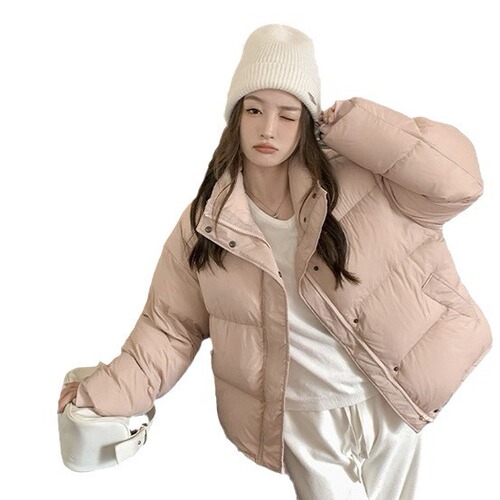 () Korean new style short down jacket for small women thickened white duck down jacket winter AA0109