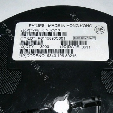 KTY82/110 KTY82/210 KTY82-210 贴片SOT-23 丝印210硅温度传感器