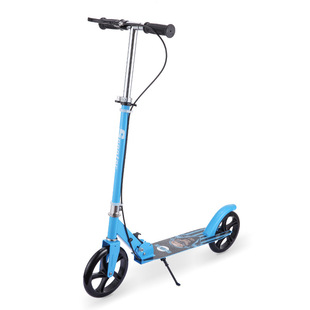 Cross-border portable foldable children scooter frosted pedal two-wheel scooter campus scooter wholesale