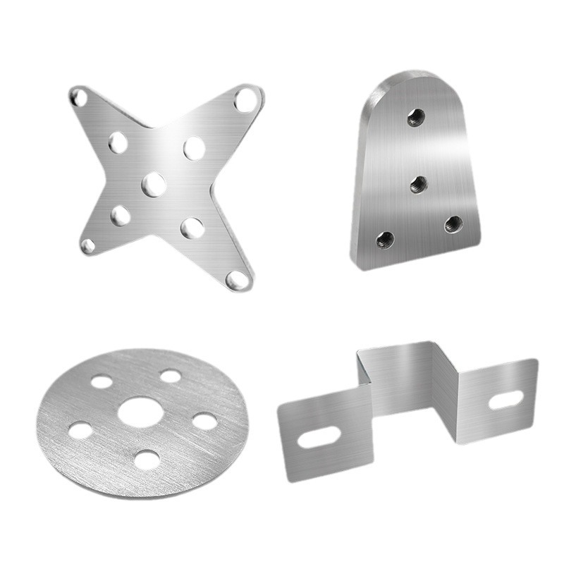 Corte por láser de acero inoxidable Placa de acero inoxidable corte doblado soldadura corte circular cuadrado corte por láser