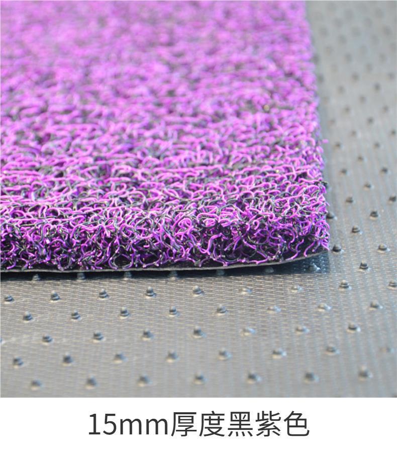 Thickened silk loop floor mat, extra-thick foot mat for home use, entrance door, elevator corridor carpet, car floor mat, can be cut to size