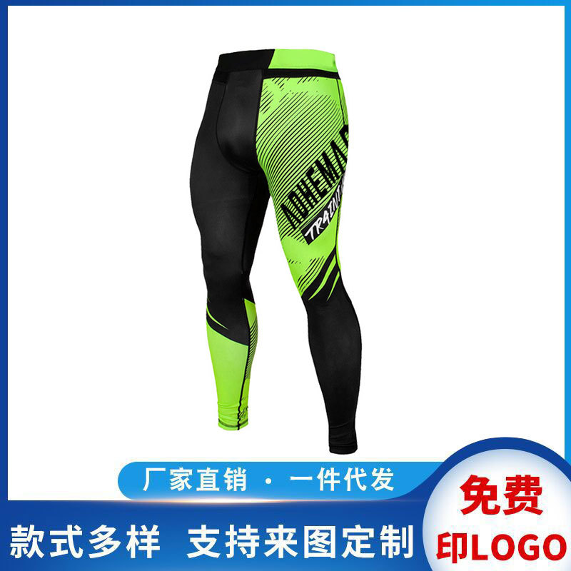 Sports Leggings, Boxing Training Clothes, Muay Thai Tights, Anti-Wear Kickboxing, Free Fighting, Fitness Sanda