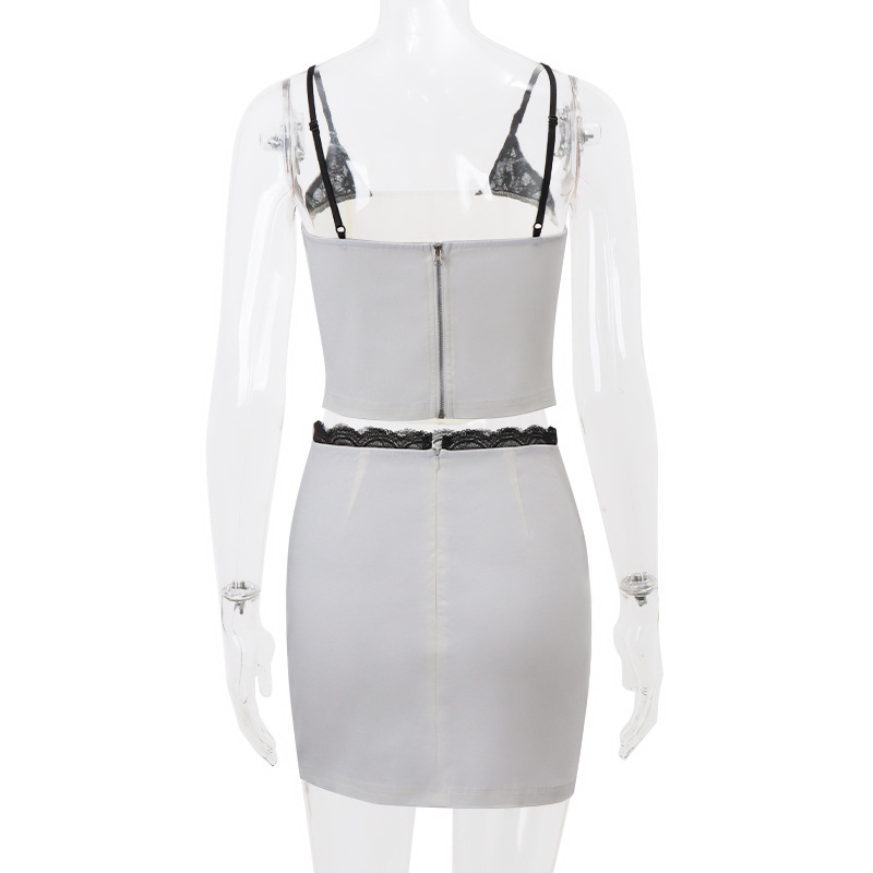 Title 13, Sexy Spitzen-Sling-Rock-Anzug für Damen, figurb...