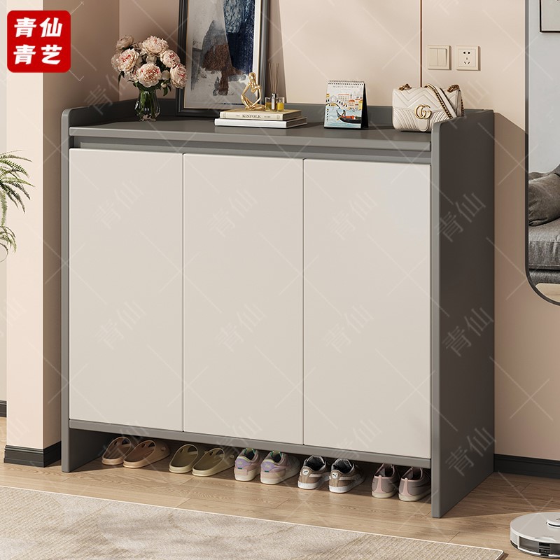 Shoe Cabinet Modern Simple Household Entrance Integrated Large Capacity Storage Cabinet Living Room Multi-Layer Storage Rack Shoe Rack