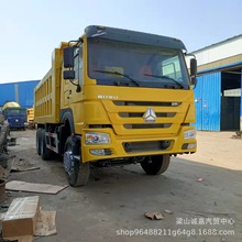 工厂报价二手豪沃自卸车12轮渣土车 二手倾斜车 工程运输车