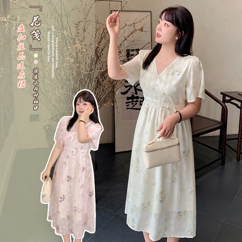  夏  XL-5XL 大きいサイズ ワンピース