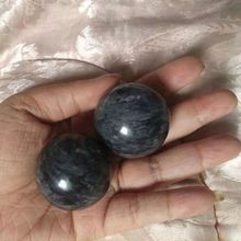 天然玉石健身球手球把玩男女手握球玉石球圆球手球手转球手把件