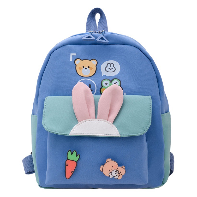 New boys and girls Children's schoolbag kindergarten baby cute small ears backpack small middle class backpack foreign trade