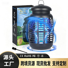 电击式灭蚊灯15W户外防水驱蚊捕蝇灭虫器4200v家用厨房电子灭蚊器