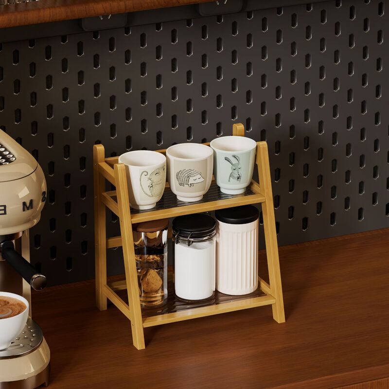越境厨房調味料棚デスクトップ博古棚装飾品置物棚茶道具カップ棚茶室棚|undefined