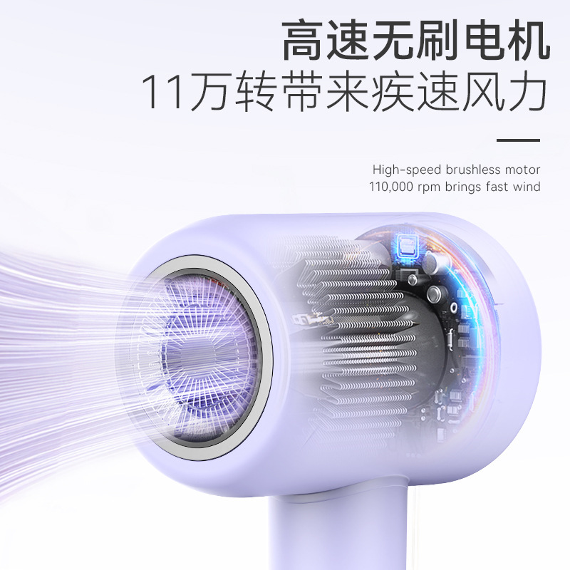 Kemei secador de pelo de alta velocidad gran viento KM - 6884 transfronterizo anión eléctrico secador de pelo doméstico de alta potencia secador de pelo
