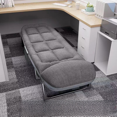 Folding Bed Home Afternoon Nap Lounge Office Single Multi-functional Nap Portable Simple Outdoor