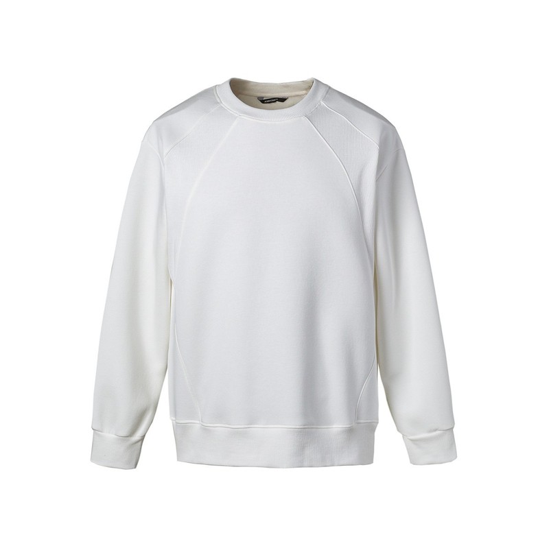 RUIIENRS x ANNONES 2025 秋季新款拼接百搭简约宽松圆领卫衣AW14|undefined