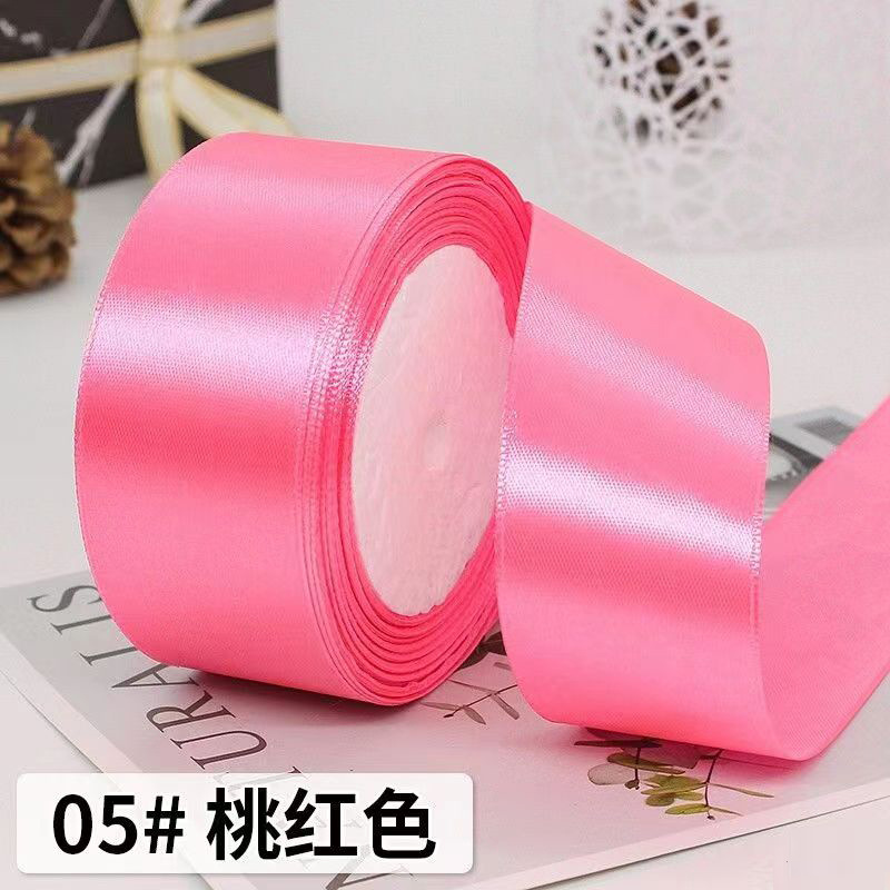 4cm cinta rollo cinta al por mayor bricolaje hecho a mano rosa caja de pastel decoración de flores cinta de boda cinta roja