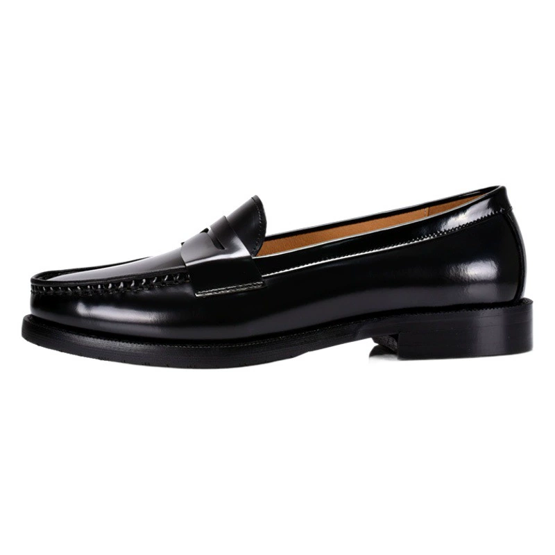 Летние новые лоферы в британском стиле в стиле ретро с мелким ртом, мужские Модные удобные дышащие кожаные деловые повседневные кожаные туфли
