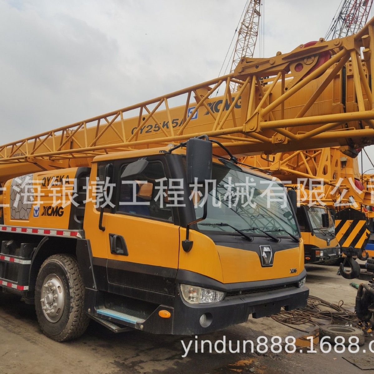 常年出口提供货代现货Export出售二手出口XCMG25吨汽车吊二手徐工