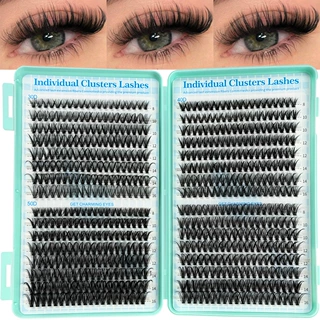 30D/40D/50D Mix DIY Eyelash 8-16mm Thick Eyelash Book