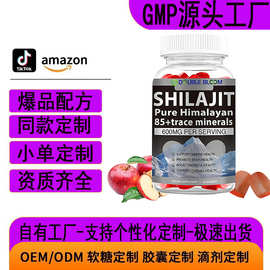 跨境供应Shilajit苹果味软糖含矿物质Gummies源头厂家oem定制无糖