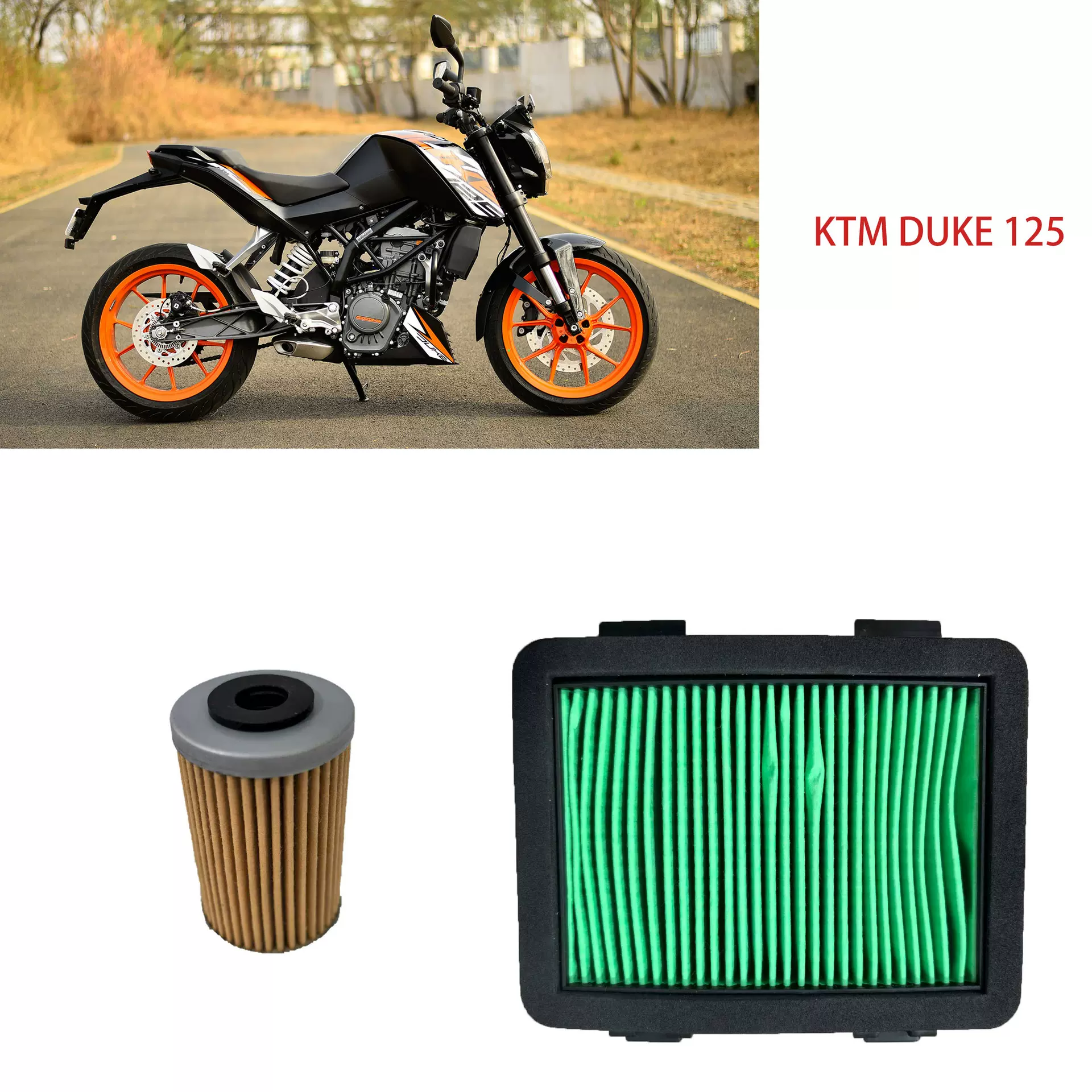KTM DUKE 125/250/390 ADV OIL FILTER AIR FILTER 机油空滤套