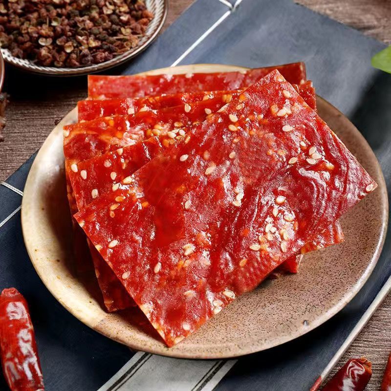 味滋源猪肉脯100g袋装猪肉干原味网红零食特产休闲食品办公零食|undefined