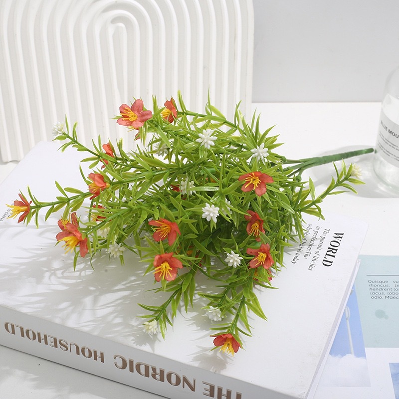 Small wildflower starry Daisy water plant artificial flower artificial flower bouquet home decoration flower accessories_voghion.com