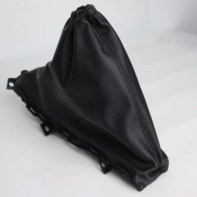 Cab and accessories Shift Dust Cover, Gear Shift - 510-handbrake-black-leather