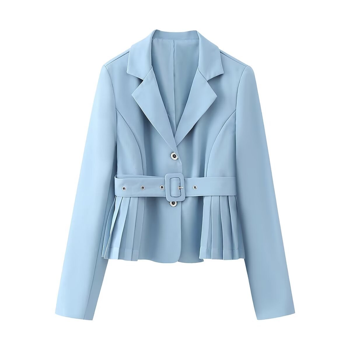 Women's 2024 Spring New Style Temperament Commuter Folding Suit Set_voghion.com