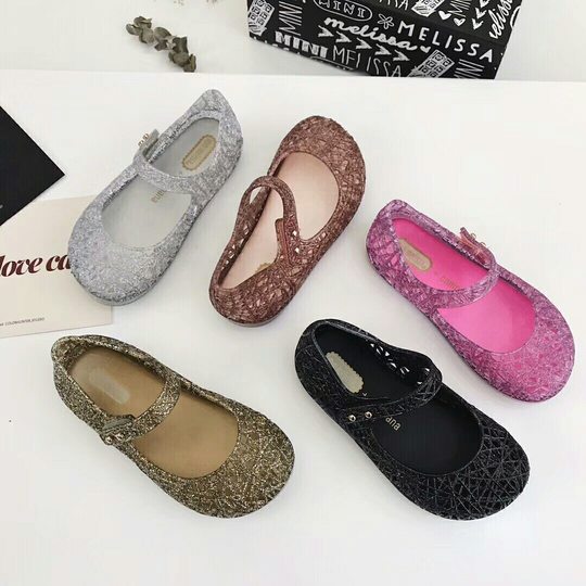 Daifa Melissa Melissa Bird's Nest Children's Shoes Jelly Shoes Baby Toddler Shoes Soft Bottom Hollow Out Shoes Baby Sandals