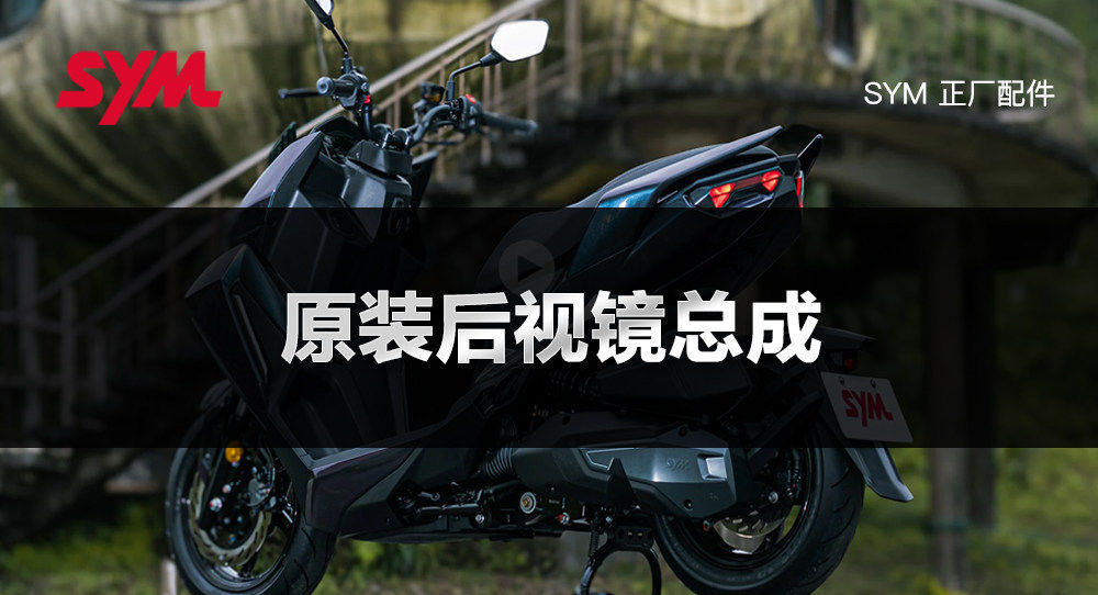 Original Genuine Sanyang Scooter Motorcycle Husky Adv Mamba Mmbcu Drg150 Rearview Mirror Reflector