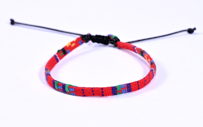 Retro Color Block Cloth Knitting Unisex Anklet 1 Piece display picture 19