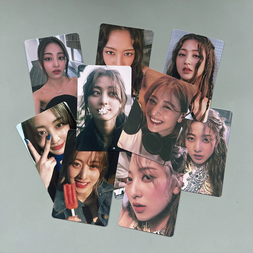 TWICE JIHYO СОЛО альбом периферия случайная карта зона случайная карта открытка почтальон Парк Чжисяо