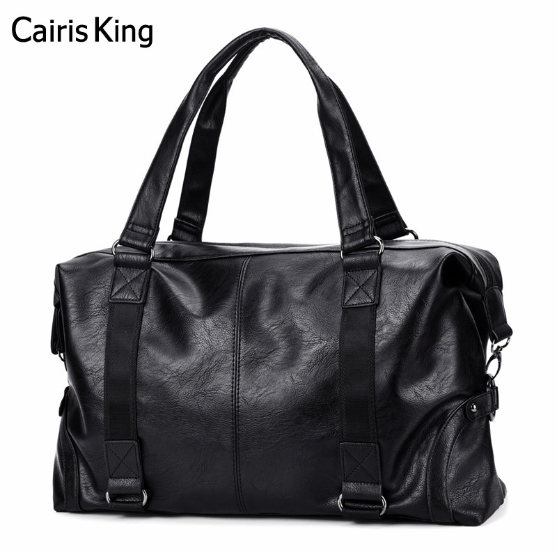 CairisKing男士手提包商务旅行包大容量旅行李袋健身防水耐磨挎包
