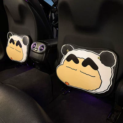 Chair back anti-kick pad | Protective Pad Anti-Wear Pad - panda-shin-chan-anti-kick-pad-2-pieces