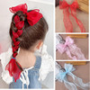 Children's hairgrip with bow, cute hair accessory, hair rope for princess