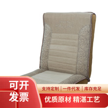 RS7B老式实木红木沙发坐垫带靠背春秋椅老款海绵新中式沙发垫单人