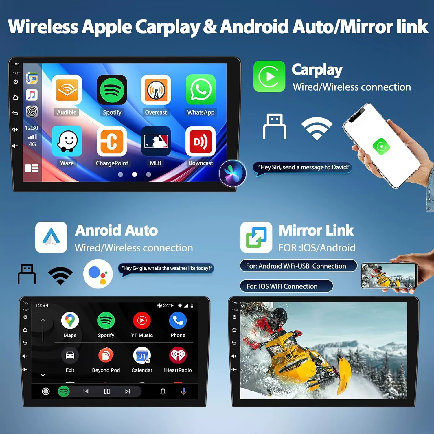 Автомагнитола на Android 14 для Renault Lodgy / Dacia Dokker 2012–2013 - 202