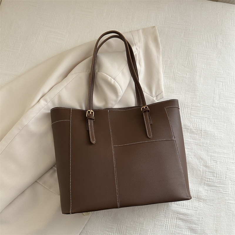 Bolso retro 2024 nuevo estilo de trabajo bolso de viaje de moda alta calidad de hombro versátil bolso de gran capacidad