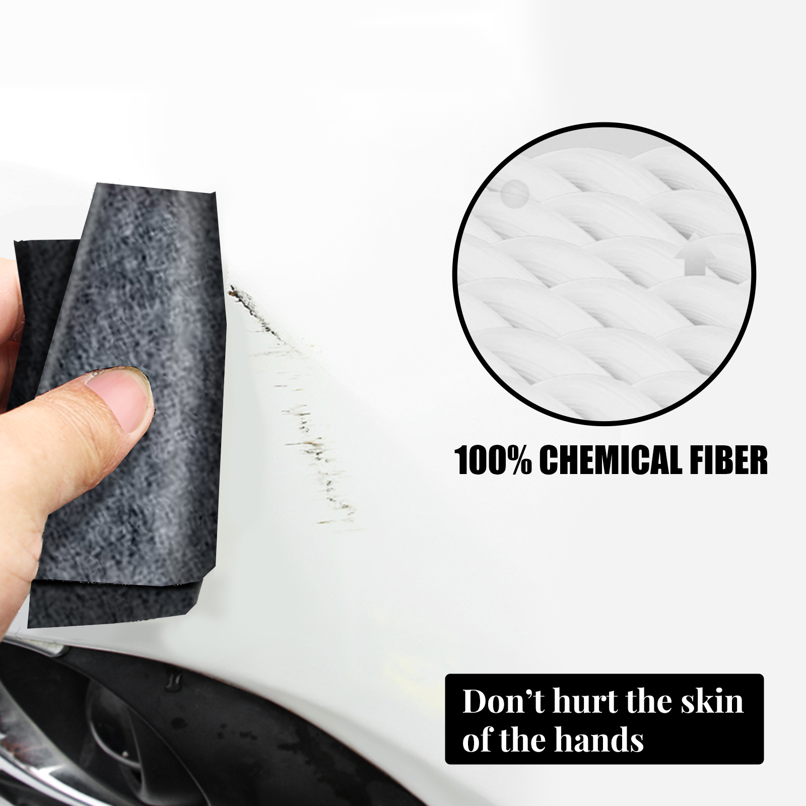 Cross-Border Hot-Selling Product Homonth Car Scratch Care Cloth, Car Paint Scratch Polishing, Repair, Touch-Up, Maintenance, and Refurbishment