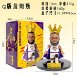 现货NBA巨星Q版灭霸詹历史得分王优质手办模型摆件送男生朋友礼物